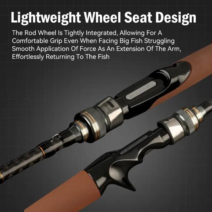 LEYDUN – canne à pêche Spinning ultralégère de 1.8m ou 2.1m, accessoire à 2 sections, adapté à la pr