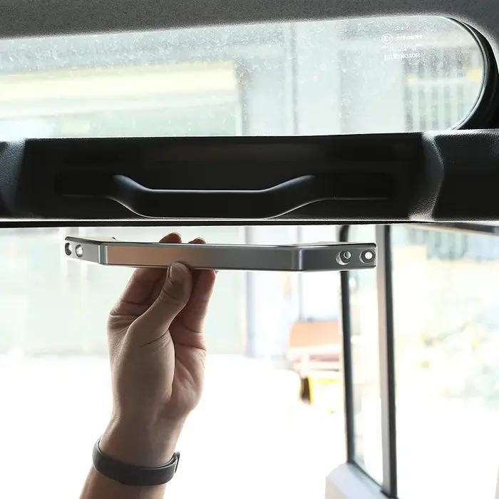 Pour Land Rover Defender 90 110 2004-18 en alliage d'aluminium porte de voiture porte intérieure bol