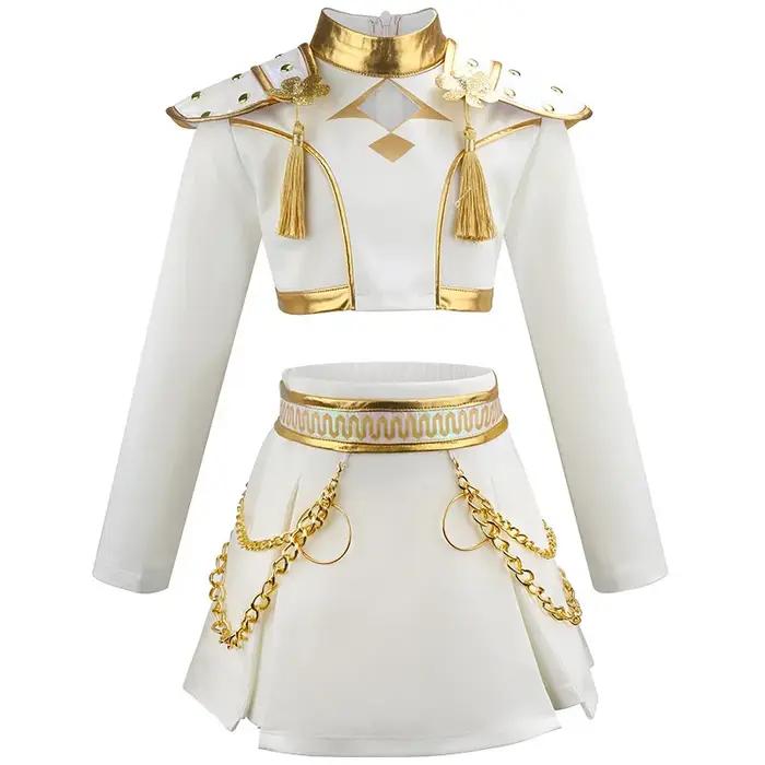 Nouveau K-POP filles ensembles 2026 nouvelle mode enfants costumes enfants vestes pantalons tenues a