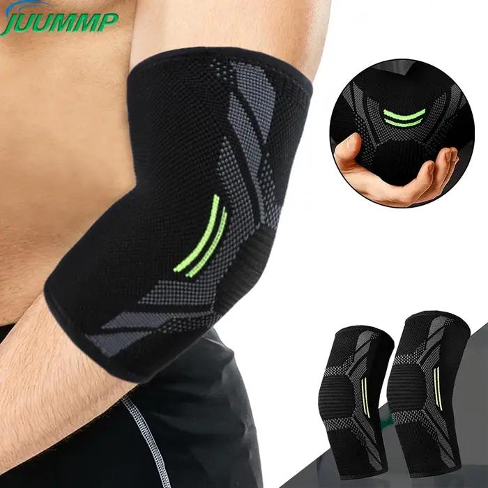 Support de coude élastique pour gymnastique, coussinet de protection pour coude, absorbe la sueur, S