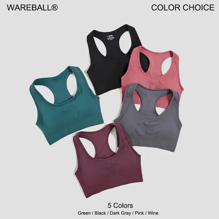 WAREBALL débardeur femmes femme gymnastique Yoga soutien-gorge rembourré soutien-gorge de sport amov