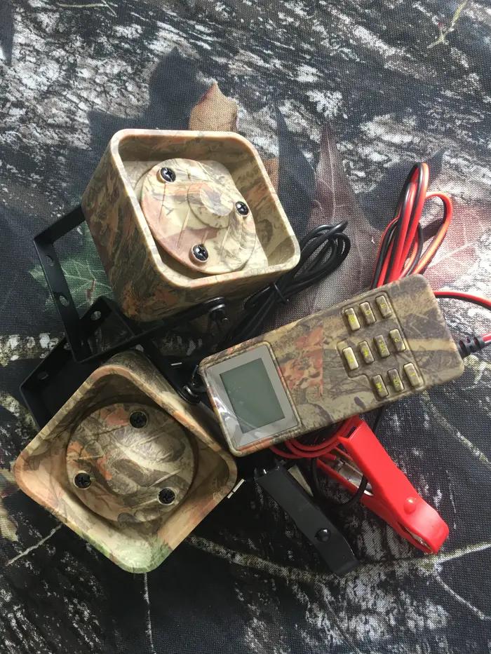 Lecteur MP3 chasse multi-sons canards leurre extérieur portable rechargeable longue autonomie