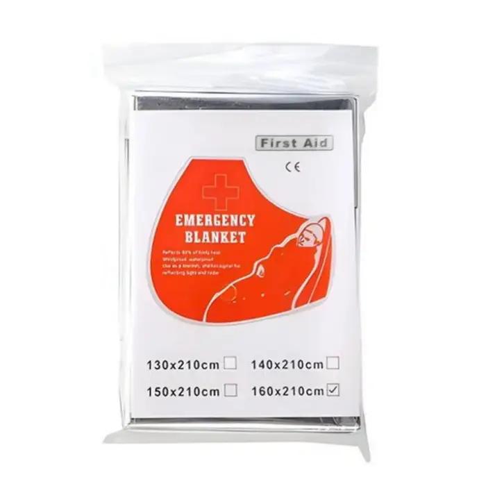 Couvertures de survie d'urgence – Isolation thermique robuste 157x210cm pour le camping