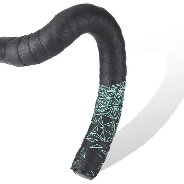 Ruban de guidon de vélo de route antidérapant en PU pour sécurité et confort, guidon de vélo de route de course et randonnée, pour vélos de route, raid et randonnée