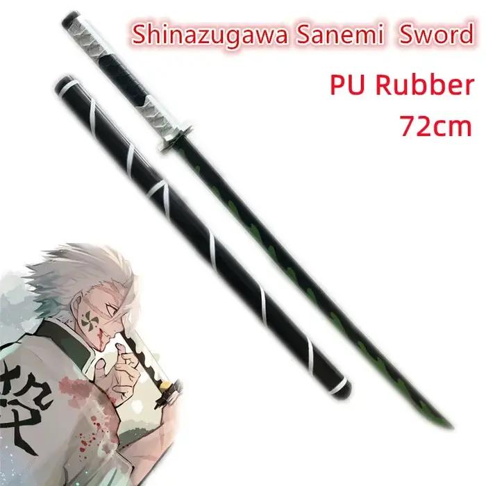 Épées Kochou Kanae de 72 cm assemblées Ver. Démon Slayer Katana personnage jeux de rôle armes jouets épée sécurité PU