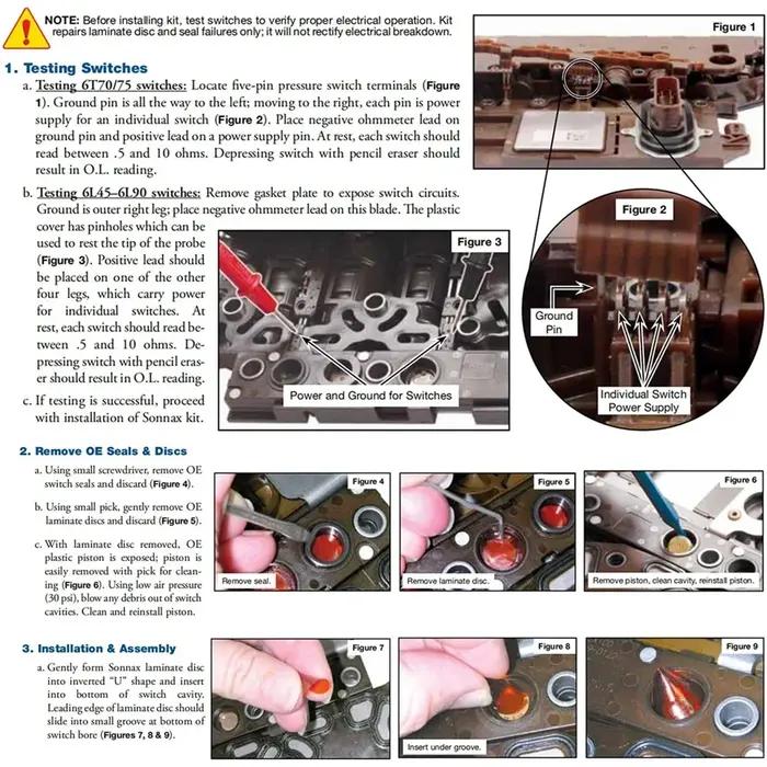 124740 -Le kit d'outils d'installation de pressostat TL30 fonctionne avec F/ 124740 -30K pour transm
