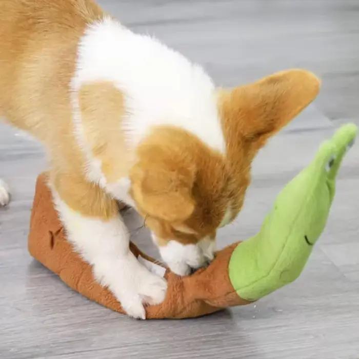 Jouets pour animaux de compagnie en forme d'escargot pour chiens et chats
