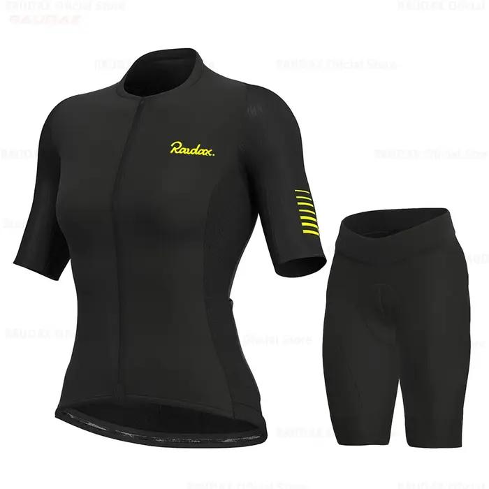 Femmes vêtements de cyclisme 2025 Raudax Ropa Ciclismo Mujer manches courtes Maillot