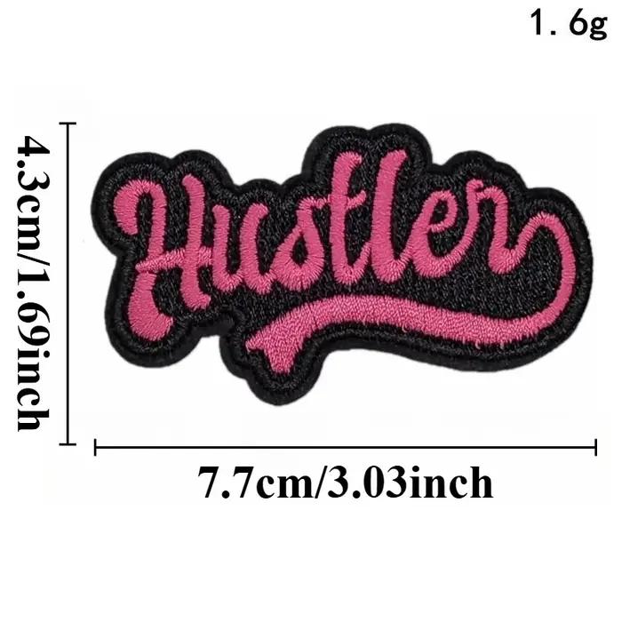 Lettres anglaises fille femme lèvres argent fer-on coudre broderie Badge patchs bricolage T-shirt chapeau sac à dos vêtements Appliques autocollant