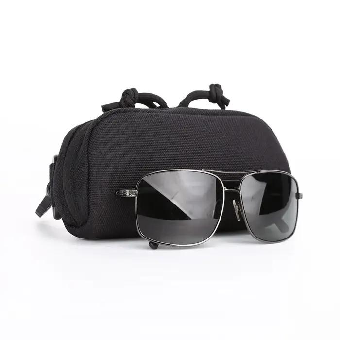 Étui tactique MOLLE pour lunettes 1000D Nylon anti-choc - Boîte de rangement lunettes de chasse étanche portable