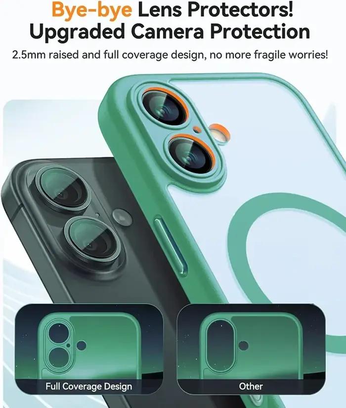 Coque Magsafe choc iPhone 16 à 13 - Protection antichoc avec charge magnétique et finition mate