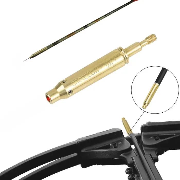 Visée laser rouge tactique de type flèche pour arbalète et arc composé, pour le tir sur cible, la chasse et le tir à l'arc, BoreSighter