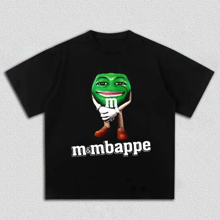 T-shirt humoristique Y2K en coton 100% pour homme et femme motif Meme de football Mbappe Dictador 2026 décontracté et confortable pour toutes les occasions