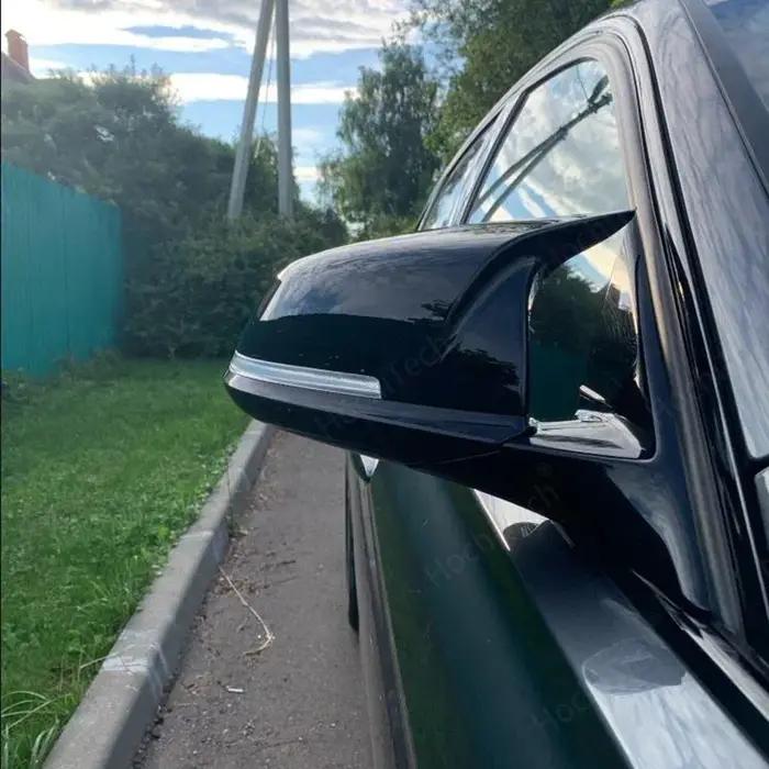 Couvercle de rétroviseur latéral, noir brillant, pour BMW série 1 2 3 4 F20 F21 F22 F30 F32 F36 X1 F