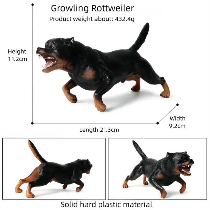 Nouvelles figurines de chiots de simulation pour collection : Shiba Inu