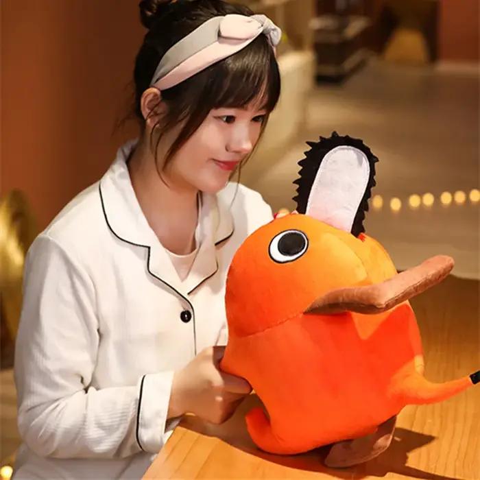 Tronçonneuse Pochita en peluche pour homme, 10-40CM, poupée mignonne en peluche, dessin animé, jouet