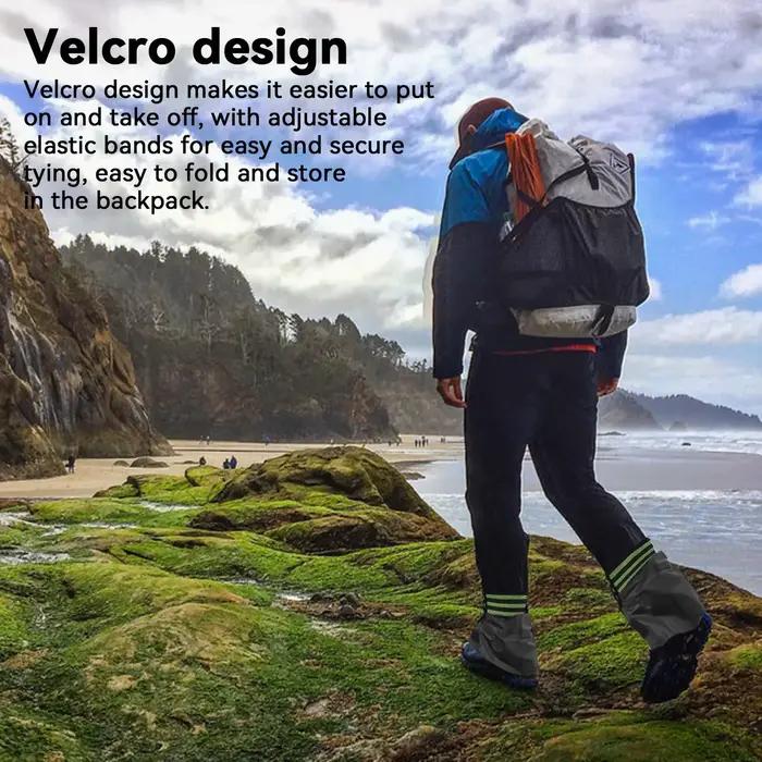 Guêtres de randonnée imperméables et respirantes pour chaussures