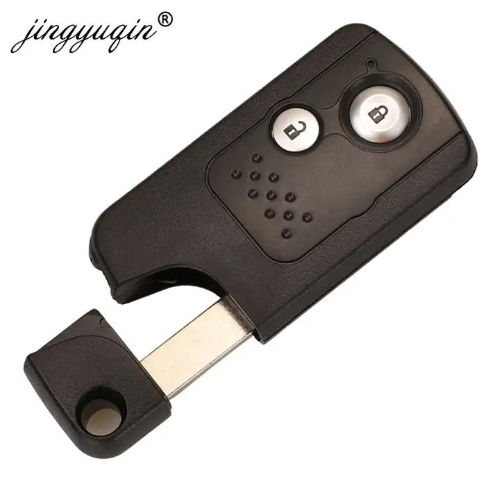 Jingyuqin – télécommande intelligente à 2 boutons, 313.8MHZ, avec puce id46-pcf7953, pour voiture Ho