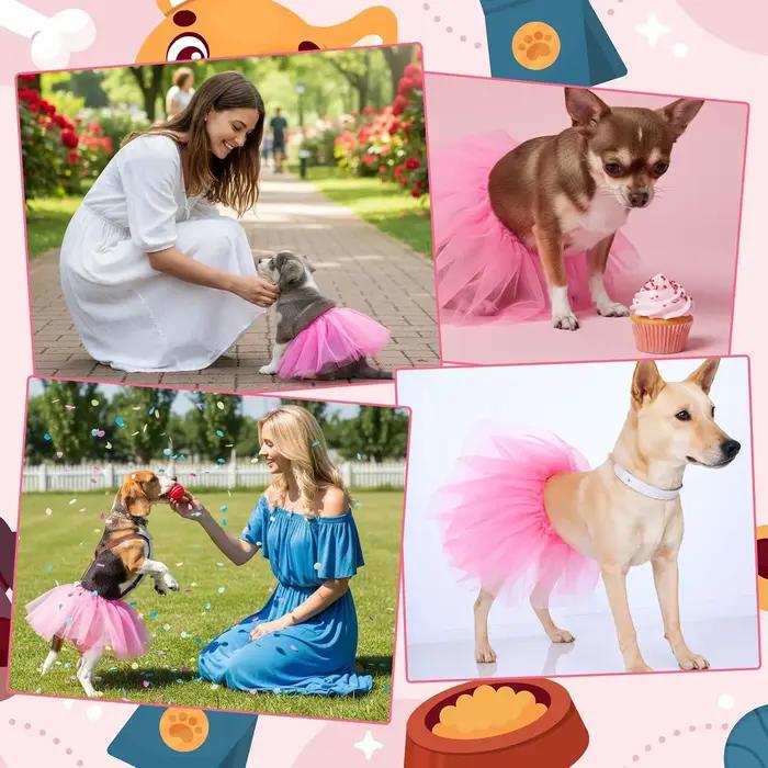 Tutu pour chien, jolies robes pour chiens de petite taille