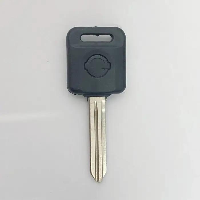 10 pièces/lot clé de voiture lame tête en plastique clé de porte vierge pour Nissan Bluebird Tiida S