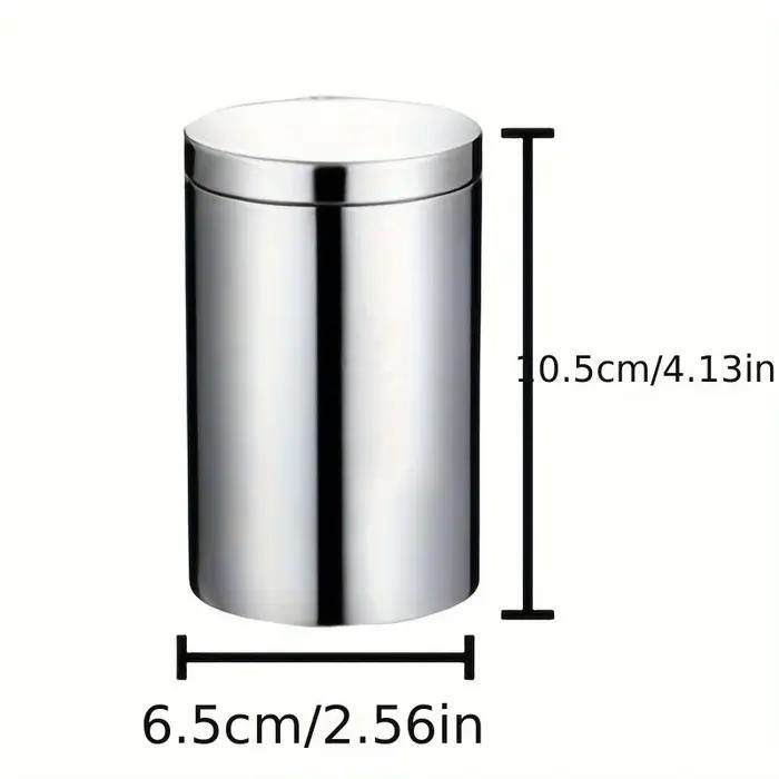 Boîte à cigarettes vide en acier inoxydable, grande capacité pour 50 cigarettes, étui à tabac portable créatif pour hommes, utilisable