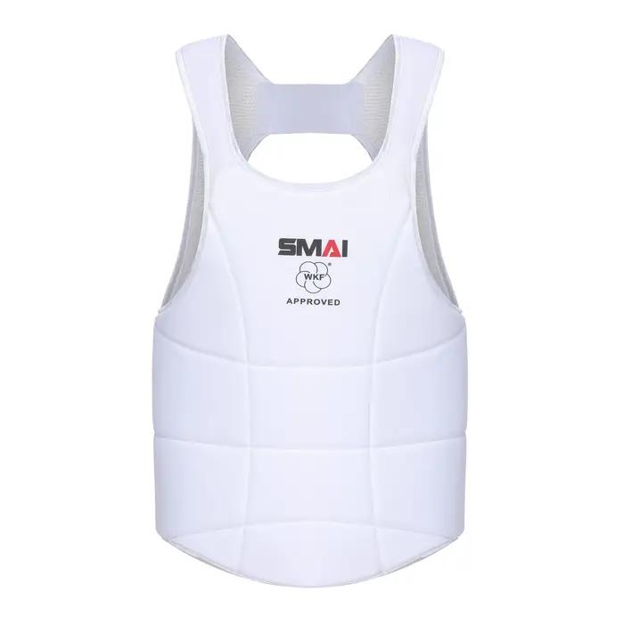 Protecteur de poitrine de karaté SMAI pour hommes, protecteur de corps de boxe extrême, certificatio