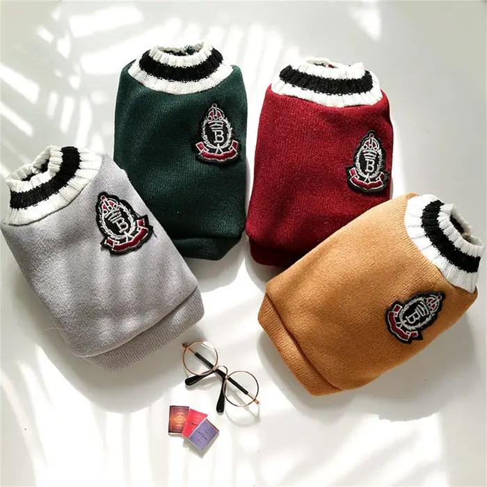 Sweat-shirt à capuche en coton pour chien
