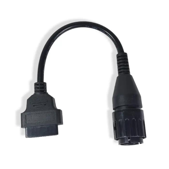 Adaptateur de câble pour moto BMW, câble de diagnostic, 10 broches à 16 broches, OBD2 OBDII
