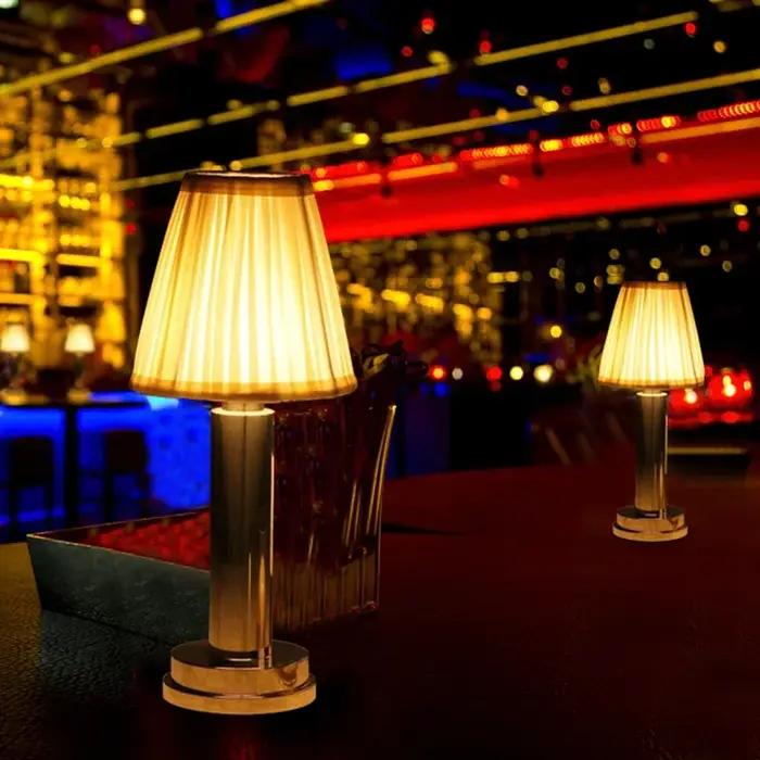 USB Restaurant atmosphère lampe de Table nordique Bar veilleuses pour café chambre Art décor luminai