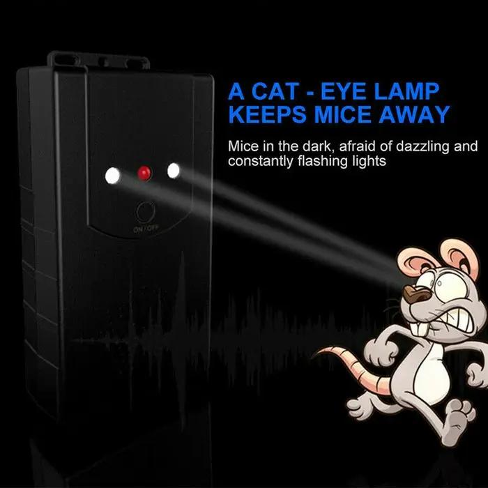 Répulsif Anti-rat 12V Technologie Ultrasonique pour Éloigner Souris et Rats Accessoire de Voiture pour Sécurité et Confort Durant les Voyages