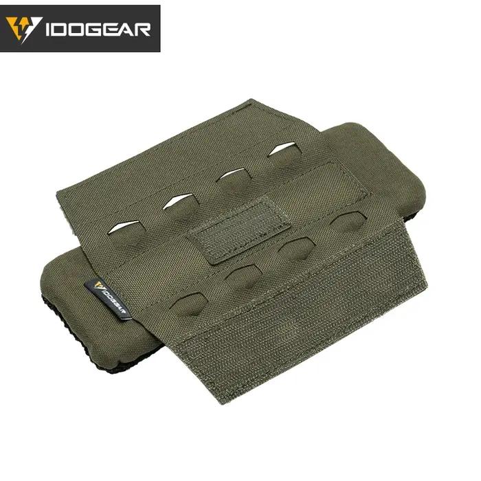 Coussins d'épaule IDOGEAR 2PCS, rembourrage 3D respirant pour gilet et sac à dos chasse