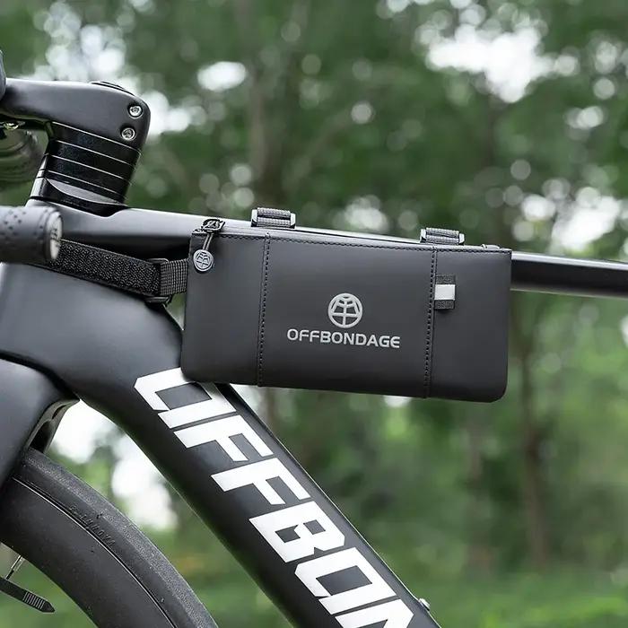 OFFBONDAGE sac de vélo sac de Tube supérieur sac latéral porte-équitation