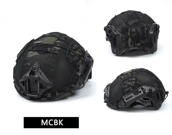Housse filet camouflage pour casque tactique chasse - Accessoire camouflage Mtek mesh