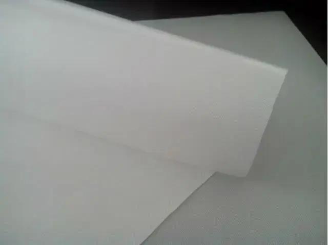 Film PTFE blanc 0.1mm 0.2mm 0.25mm 0.3mm, feuille de température haute résistance, feuille fine