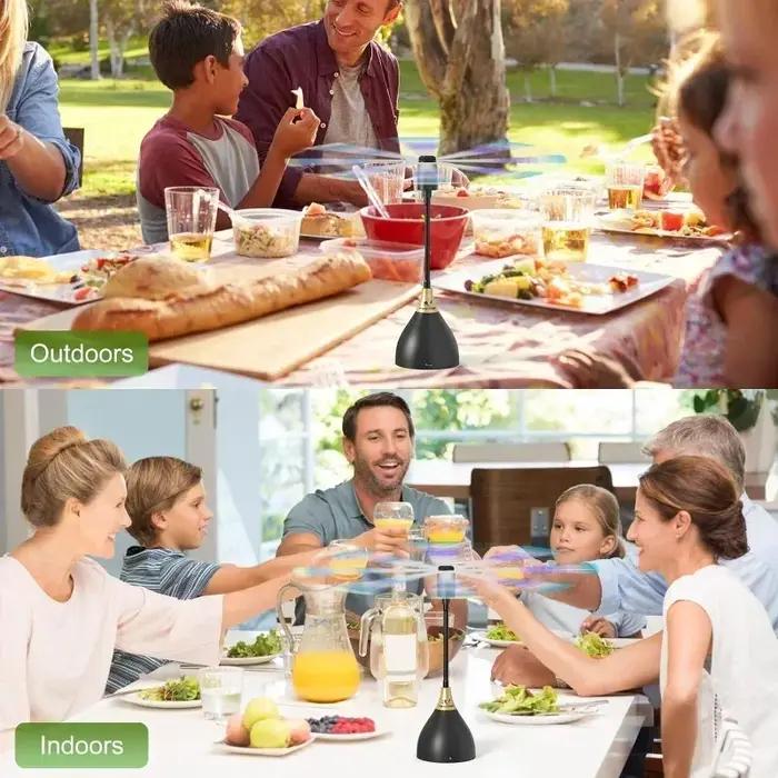 Ventilateurs anti-mouches efficaces pour Tables