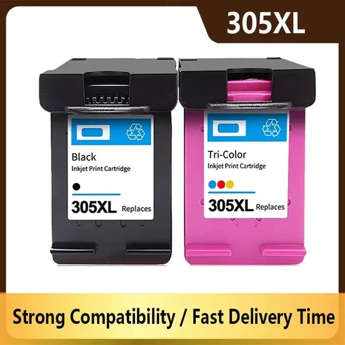 Cartouche d'encre compatible 305XL pour imprimante HP 305 XL HP305 DeskJet 2710 2720 4110 4120 4130 ENVY 6010 6020 6030 6420