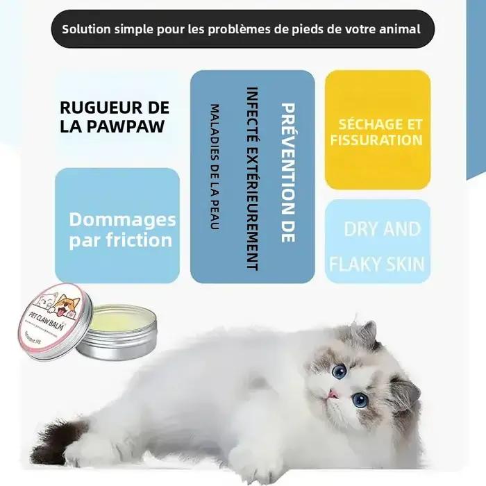 Baume Naturel pour Pattes de Chien et Chat 50g