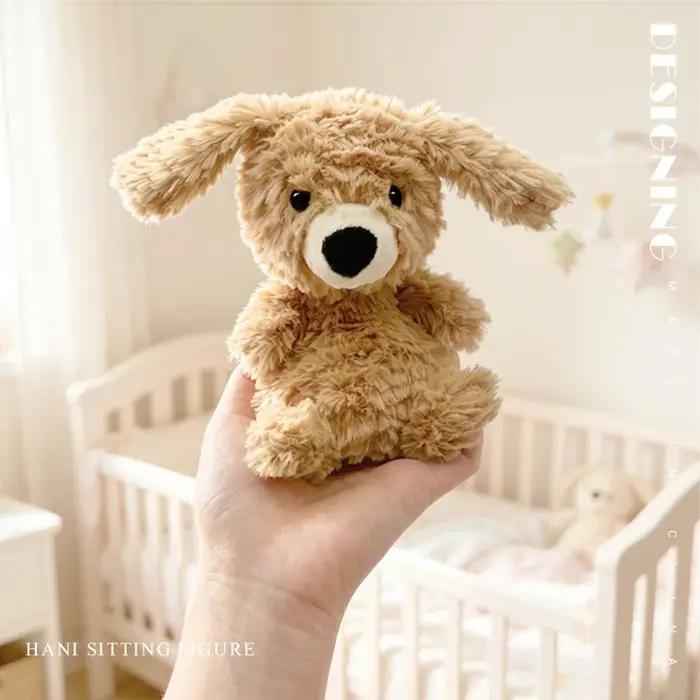 Jouets en peluche chien, canard, animaux moelleux, poupées en peluche, jouets de décoration pour la maison, jouets d'accompagnement pour enfants, jouets pour le sommeil, Kawaii, cadeaux d'anniversaire