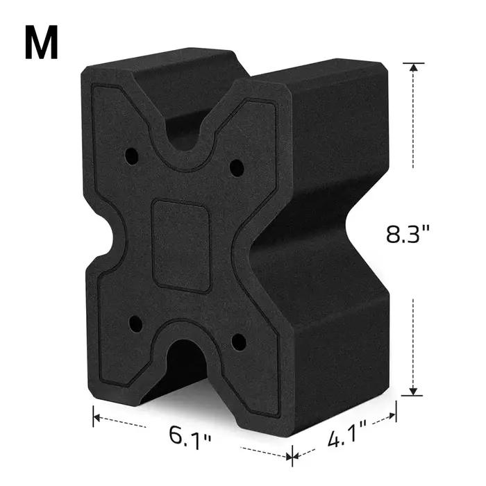 Support de tir tactique pour fusil en mousse EVA, support de banc de tir, support de fusil de chasse, support avant-arrière pour arme à feu