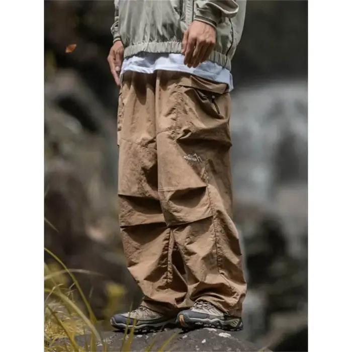 Pantalon cargo baggy vintage pour homme