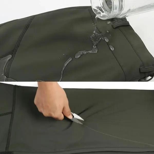 Pantalon homme imperméable randonnée pêche 2 styles fin/épais softshell polaire cargo outdoor