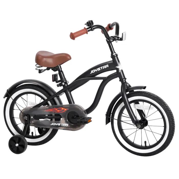 Vélo enfant avec roue d'entraînement de 12 à 16 pouces pour filles documentaire incluant six documents bicyclette de princesse robuste et durable pour occasions spéciales