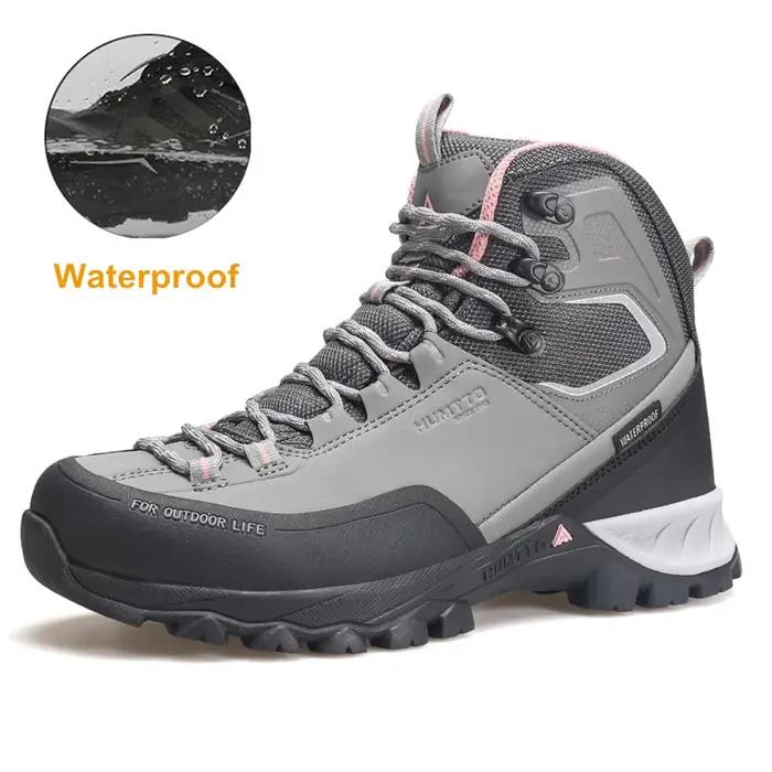 HUMTTO chaussures de Trekking imperméables femmes bottes de randonnée de luxe