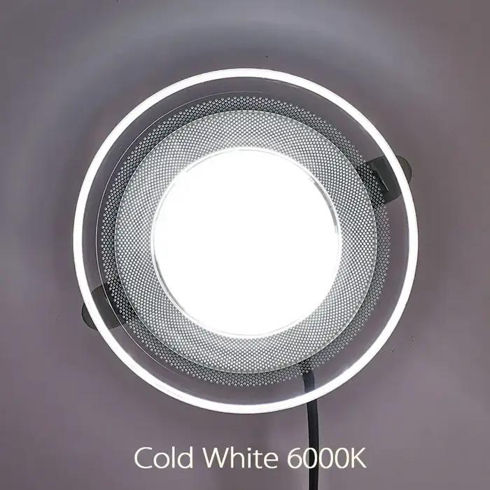 LED Downlight 9W 7W 5W 3W Guide de lumière plafonniers encastrés forme ronde panneau acrylique intérieur haute luminosit