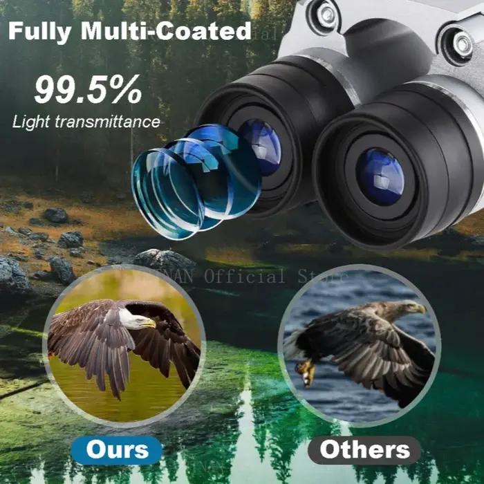 Jumelles professionnelles 50000m automatiques HD basse lumière - Pour chasse portable extérieur haute magnification