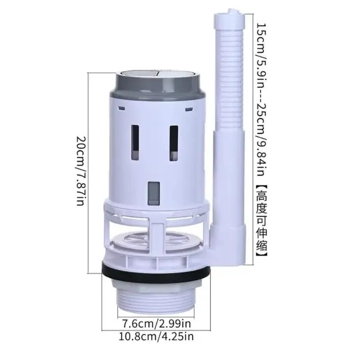 Ensemble de remplacement réservoir toilette avec vannes vidange remplissage pour économie d'eau et entretien facile occasions spéciales
