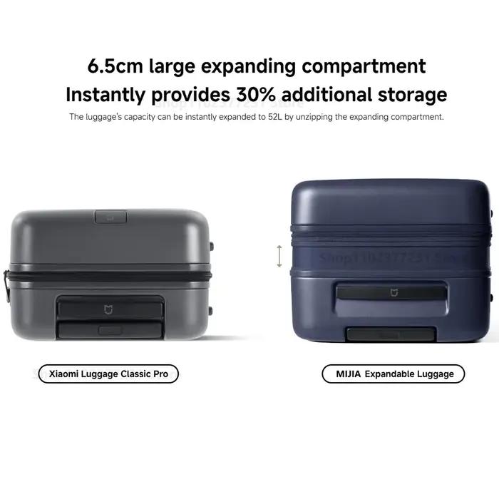 Xiaomi-Valise Extensible Extra-Large, 20 Pouces, Le Compagnon de Voyage Parfait, Peut Être Emporté dans l'Avion