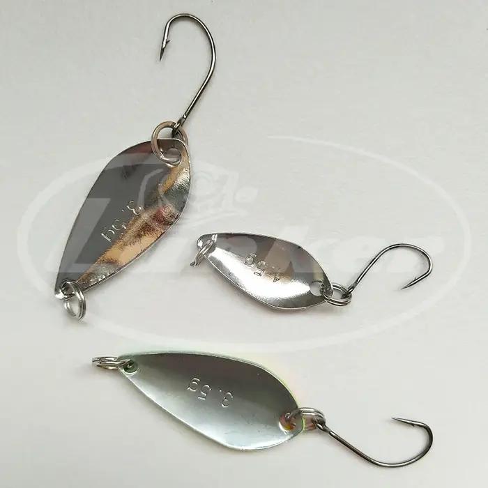 Lunker cuillère truite carpe petit ruisseau de pêche appât dur leurre 1.5g 2.5g 3.5g 5g