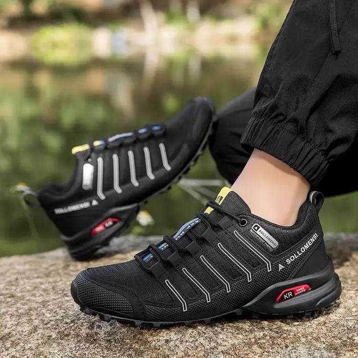 Chaussures de randonnée imperméables et antidérapantes pour hommes, chaussures de sport tout-terrain, randonnée Camping chasse, chaussures d'entraînement tactiques, chaussures de cyclisme