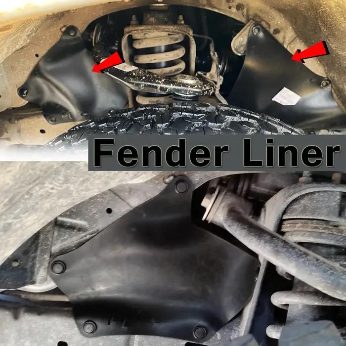 Pare-éclaboussures pour Toyota 4Runner, doublure d'aile, tablier, garde-boue d'étanchéité, jupe à ra